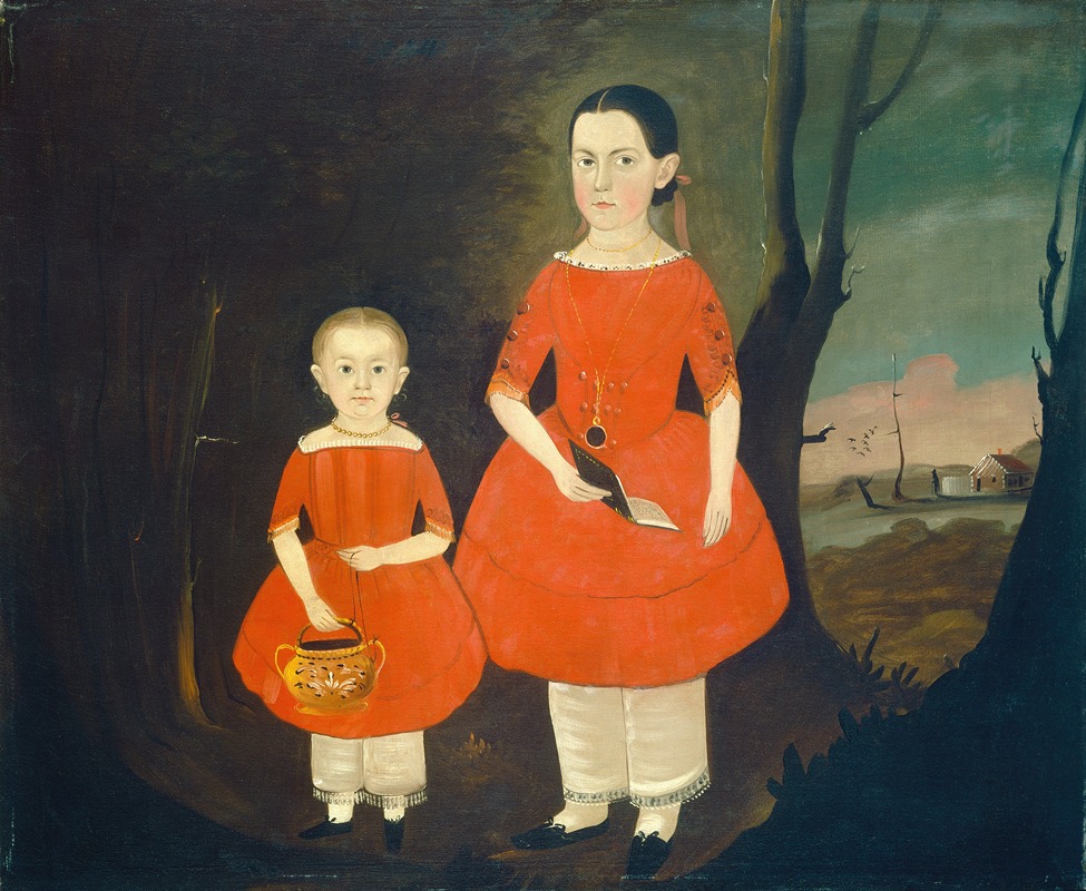 Sturtevant J. Hamblin - Sisters in Red