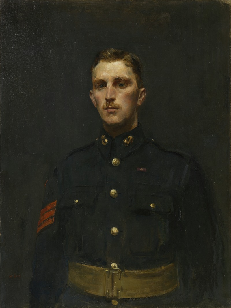 Ambrose McEvoy - Sergeant N a Finch, Vc, Rma