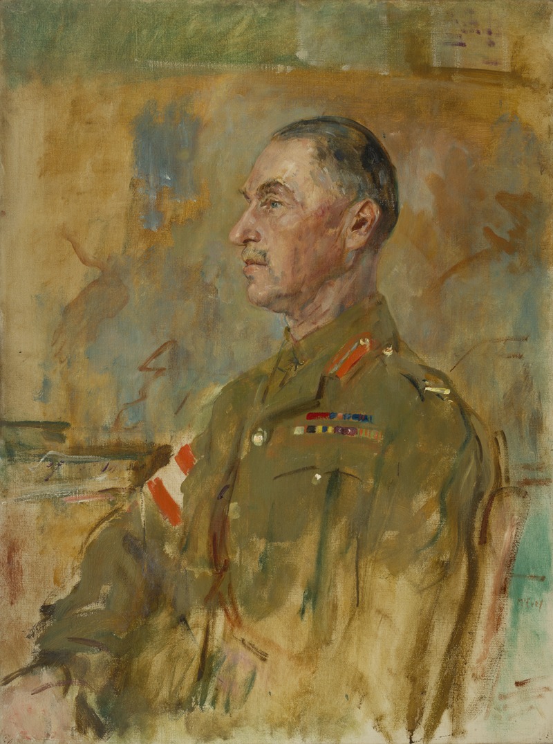 Ambrose McEvoy - Major-general Sir C D Shute, Kcb, Cmg