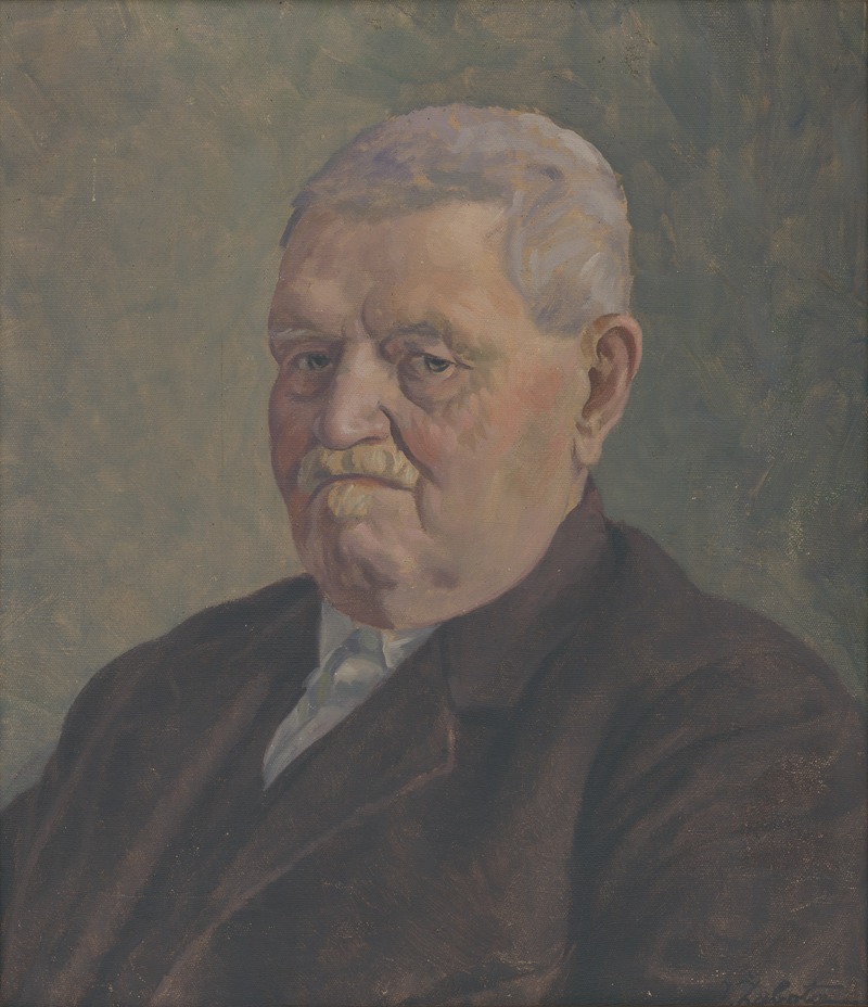 Ivan Žabota - Portrait of J. Schmidt