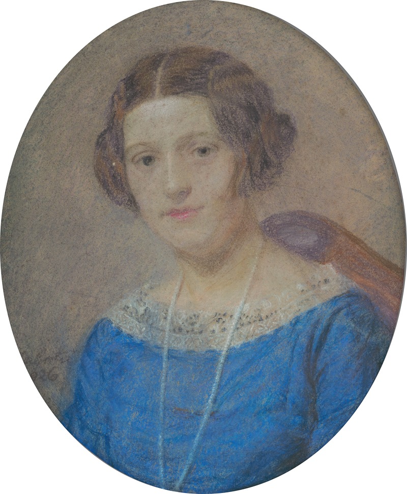 Ivan Žabota - Portrait of Mrs. Ležovičovej