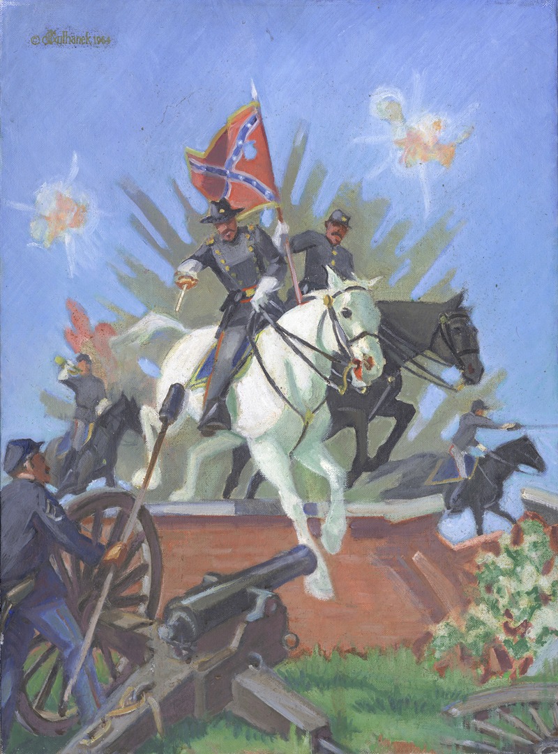 James C. Kulhanek - Confederate Charge