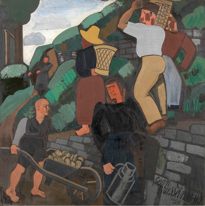 Jean Brusselmans - Farmers