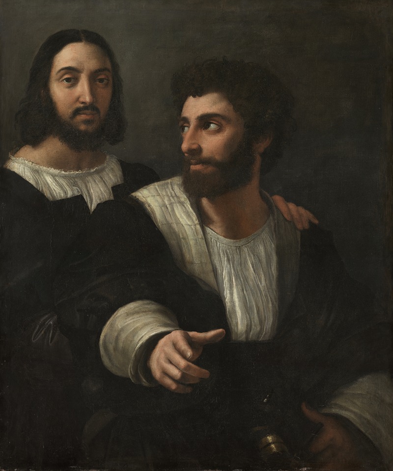 Raphael - Self-portrait with a friend