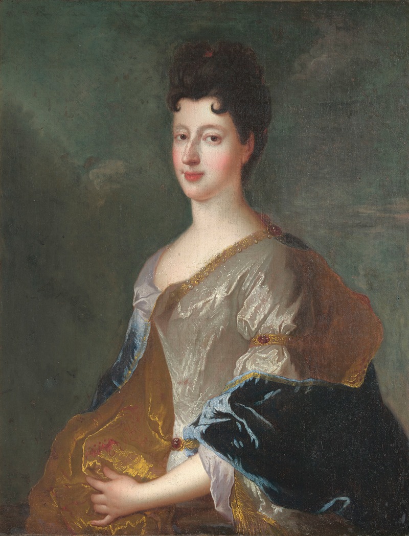 Alexis Simon Belle - Portrait de femme