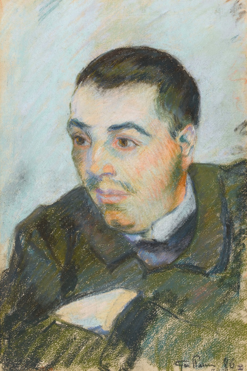 Armand Guillaumin - Portrait d’homme