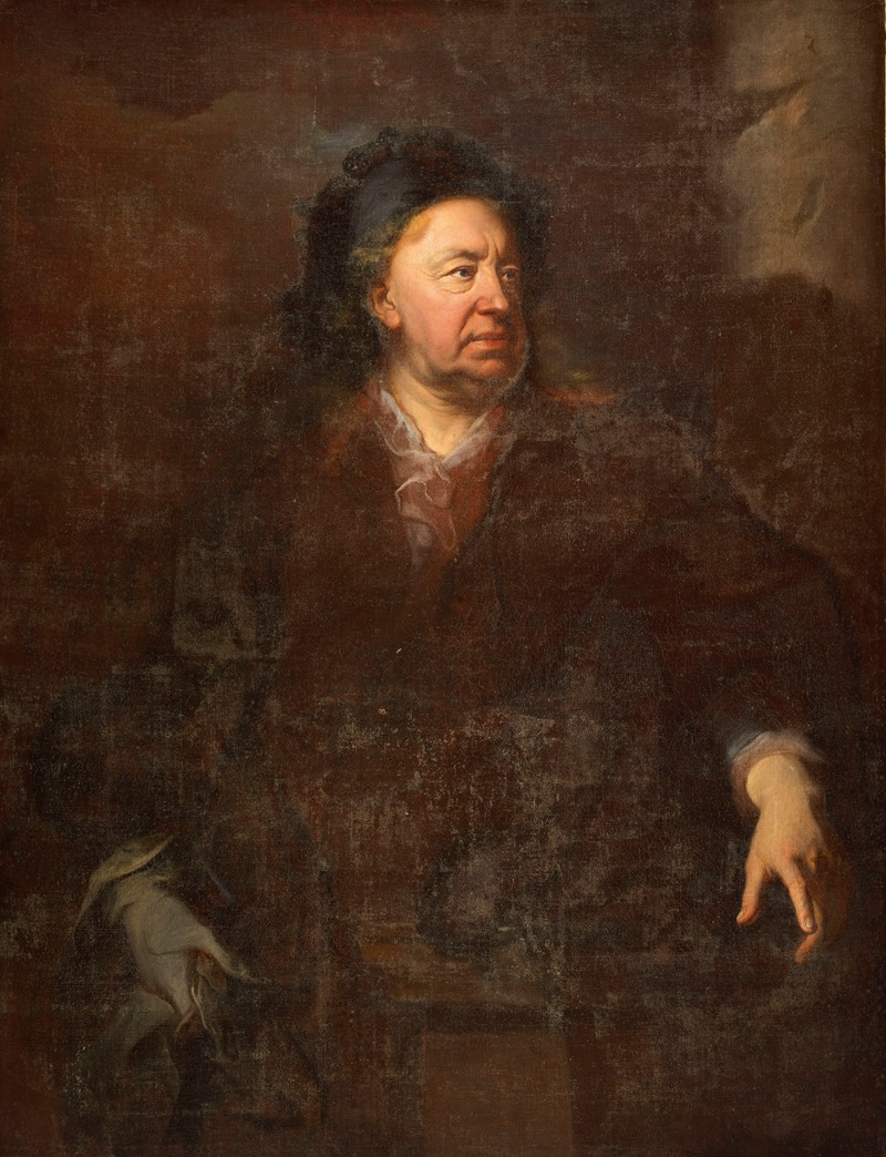 Hyacinthe Rigaud - Everhard Jabach, dit l’homme aux gants gris