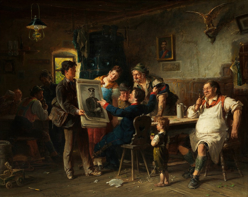 Adolf Humborg - Im Wirtshaus