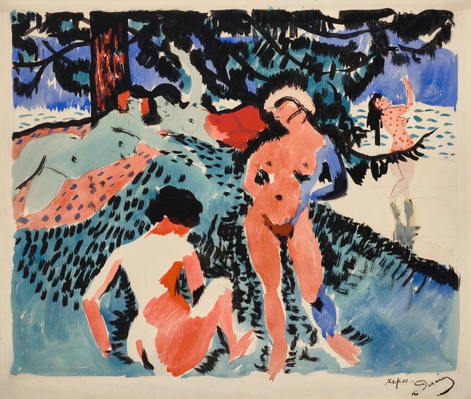 André Derain - Le Repos