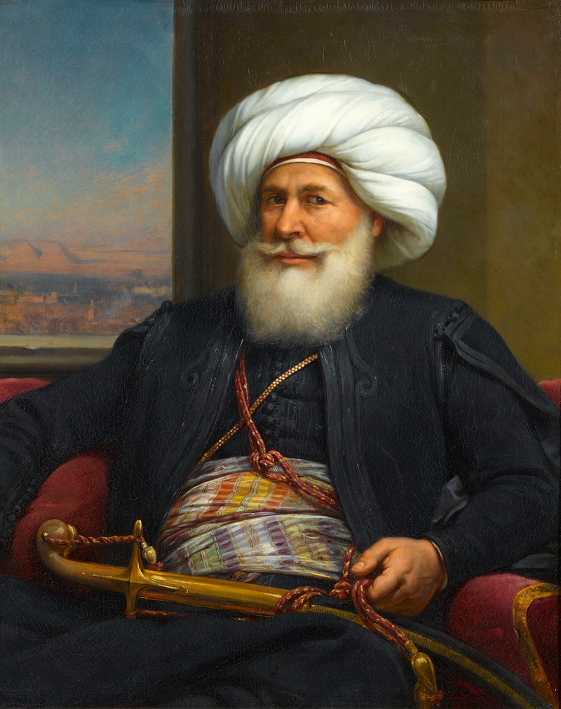 Auguste Couder - Mehemet Ali Viceroy of Egypt