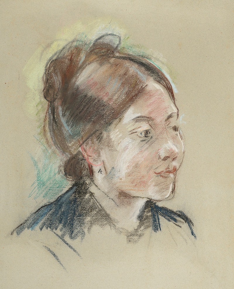 Berthe Morisot - Portrait de Mademoiselle Labillois