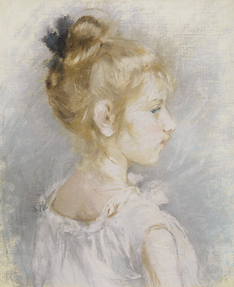 Berthe Morisot - Portrait de Blanche Pontillon