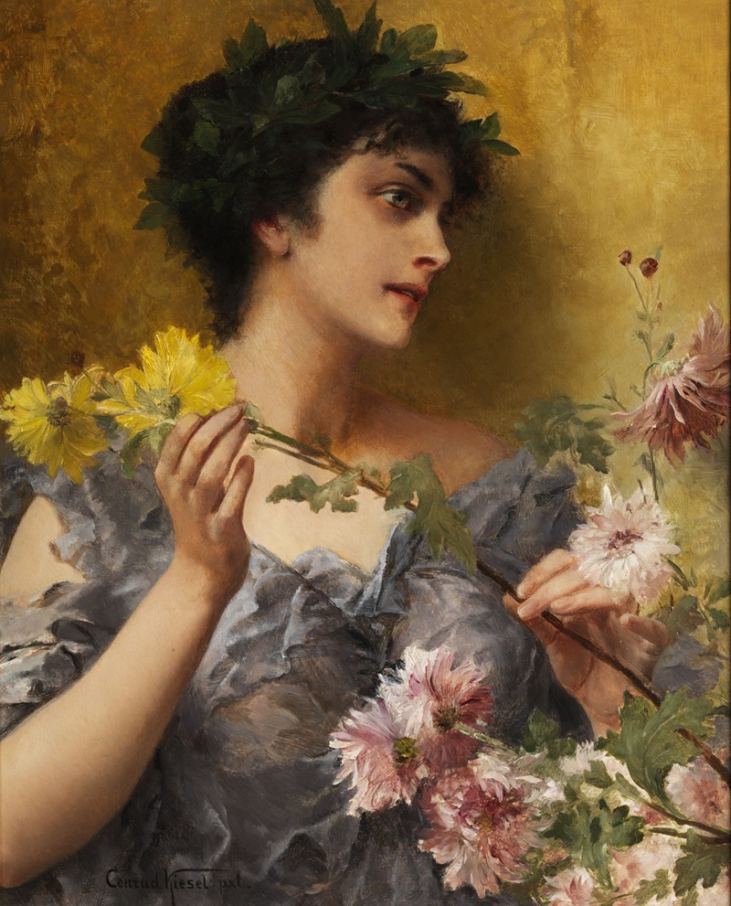 Conrad Kiesel - Tribut an die Blumen.