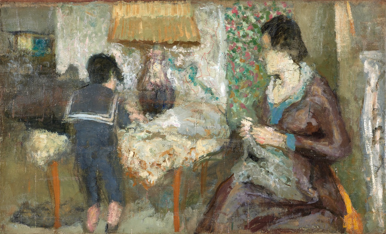 Édouard Vuillard - Le col marin