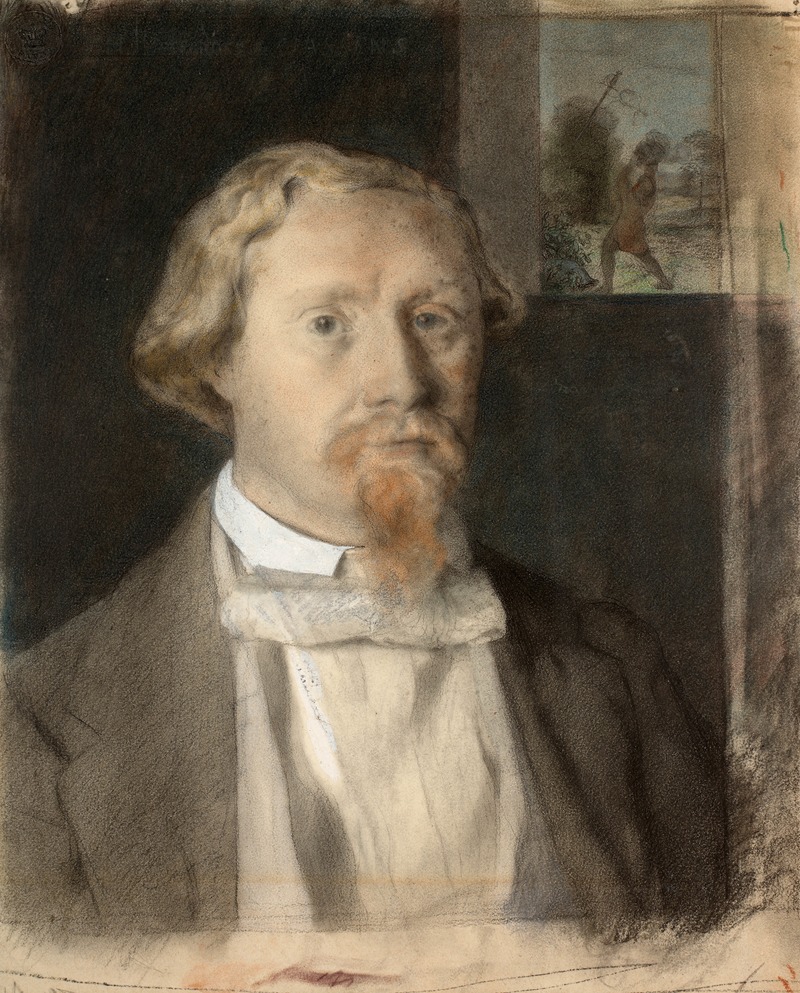 Félix Bracquemond - Portrait of Charles Desforges de Vassens