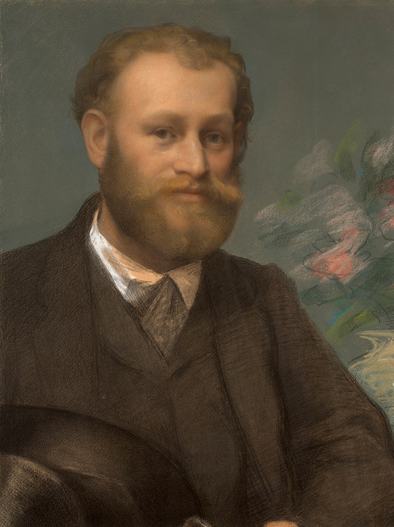 Félix Bracquemond - Portrait of Édouard Manet