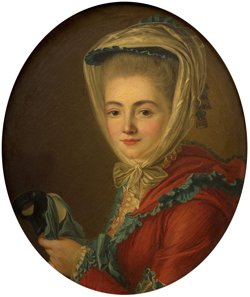 François-Bruno Deshays De Colleville - Presumed portrait of Henriette Caudron, the wife of the artist