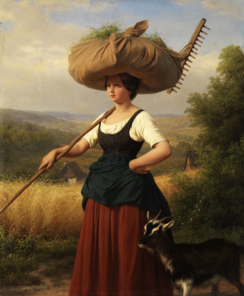 Friedrich Eduard Meyerheim - Returning from the Fields