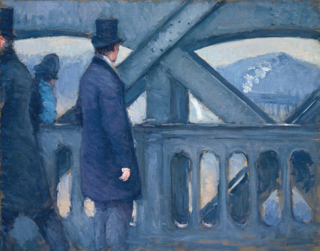 Gustave Caillebotte - Le Pont de l’Europe