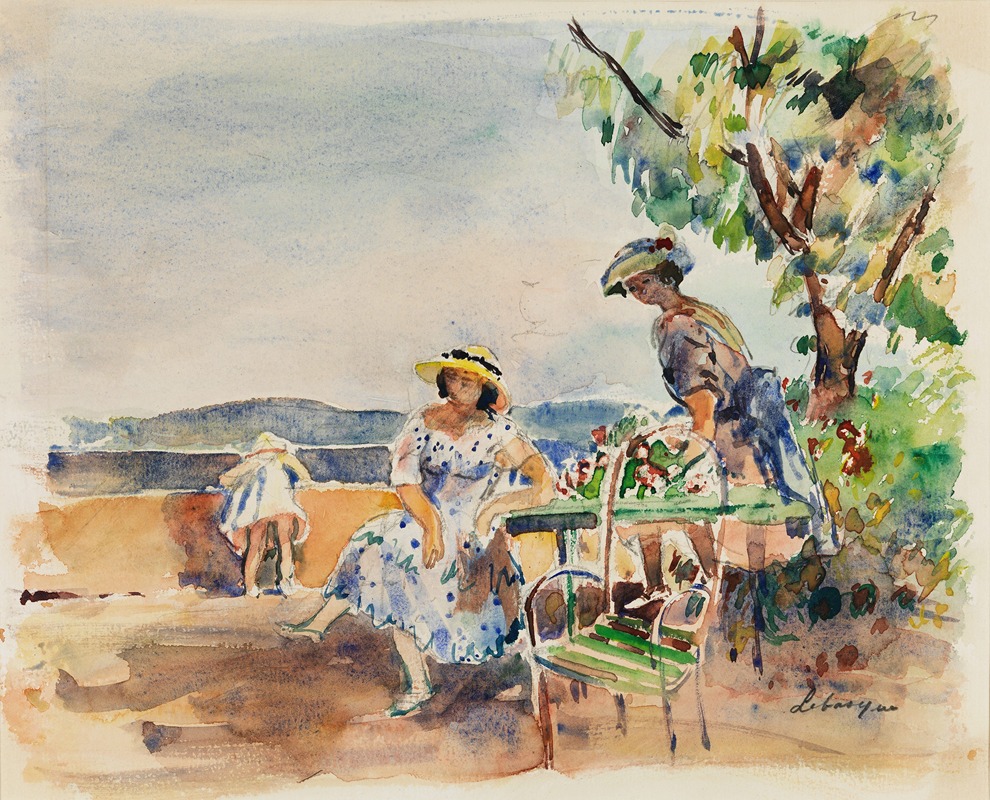 Henri Lebasque - Sur la terrasse