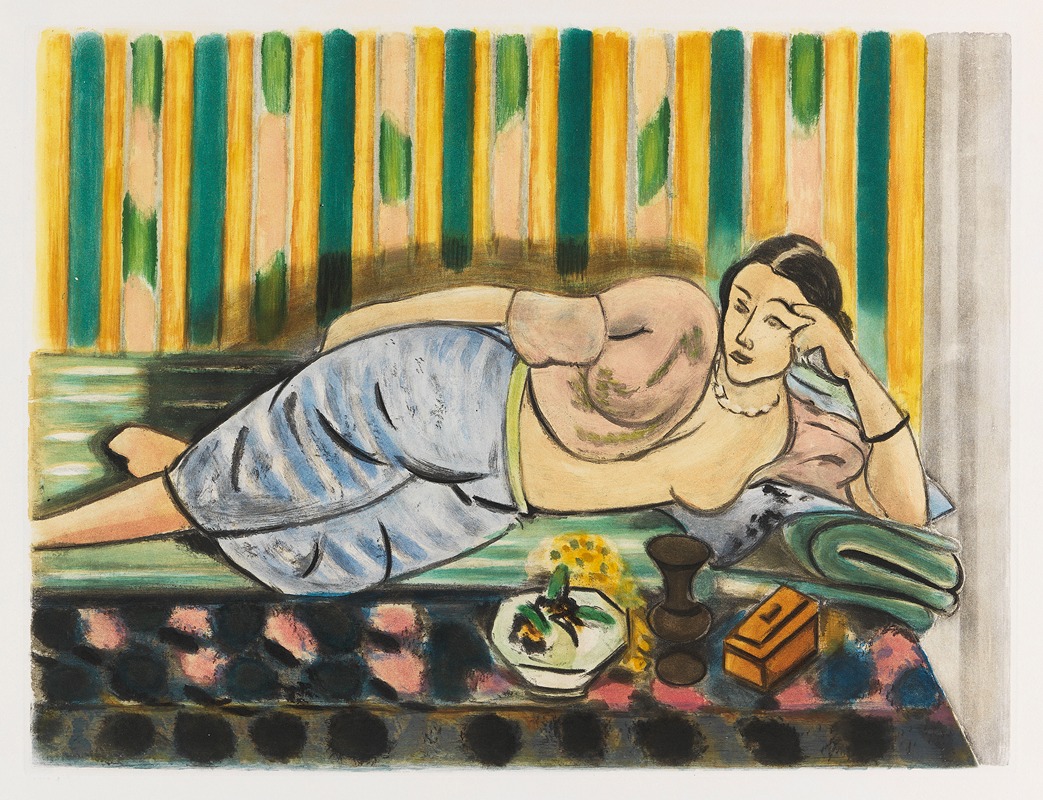 Henri Matisse - Odalisque au coffret rouge