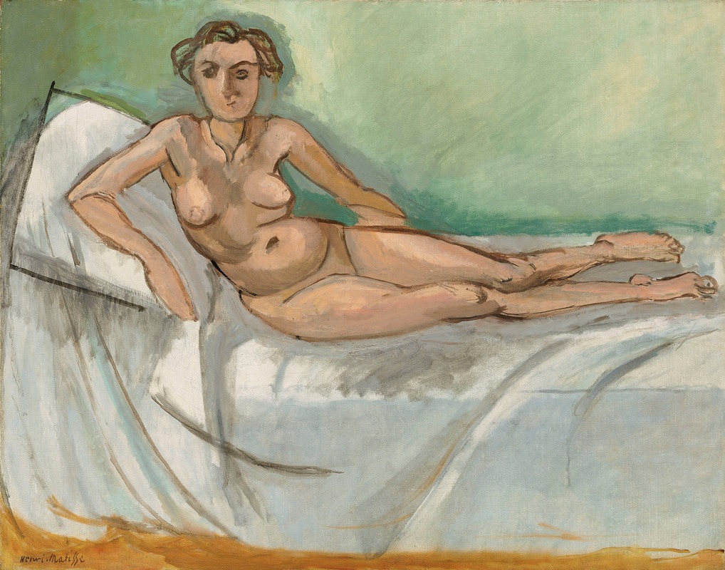 Henri Matisse - Nu demi couché