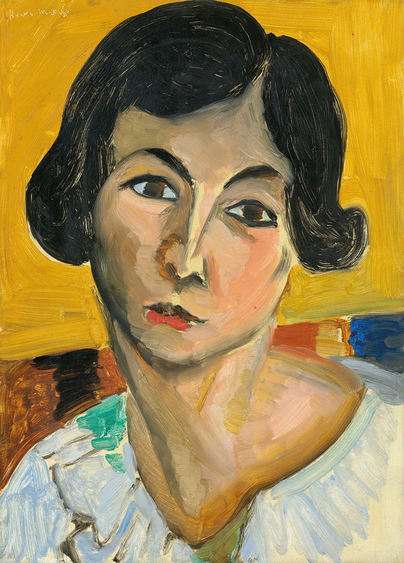 Henri Matisse - Tête de femme penchée (Lorette)