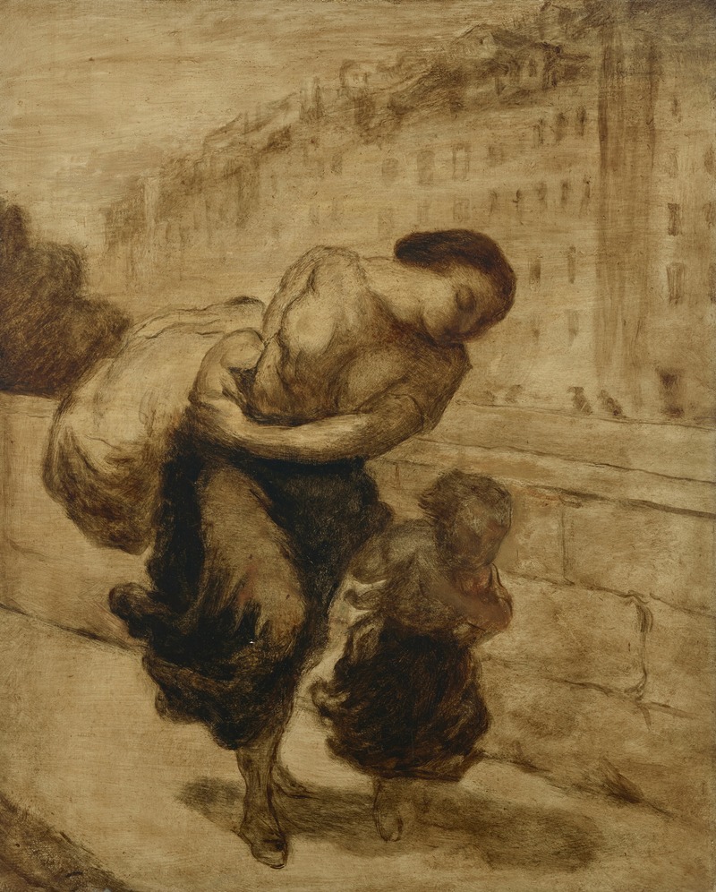 Honoré Daumier - Le Fardeau