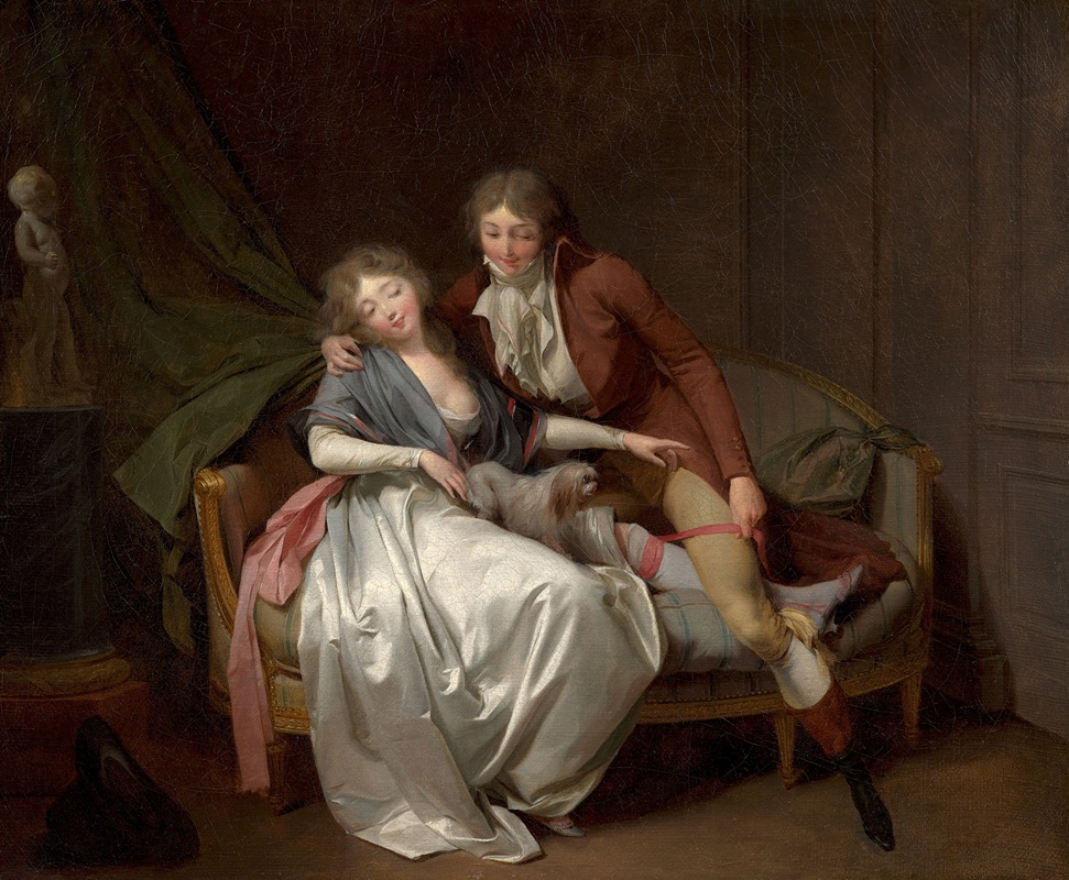 Louis Léopold Boilly - Défends-moi