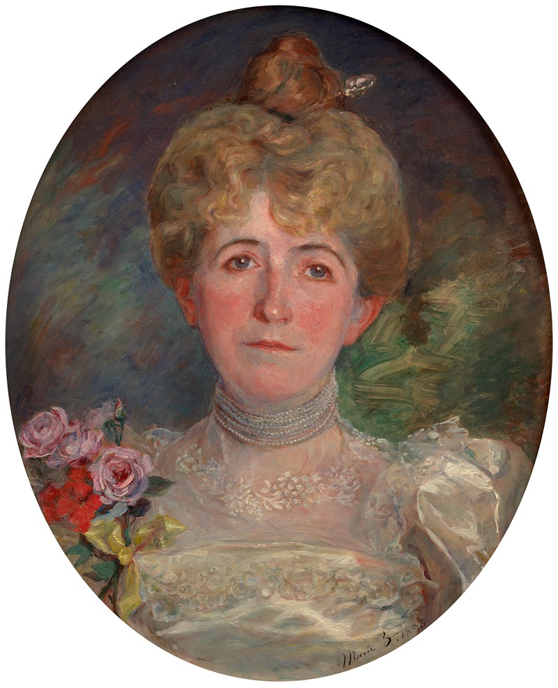 Marie Bracquemond - Portrait of Louise Langlois Quiveron