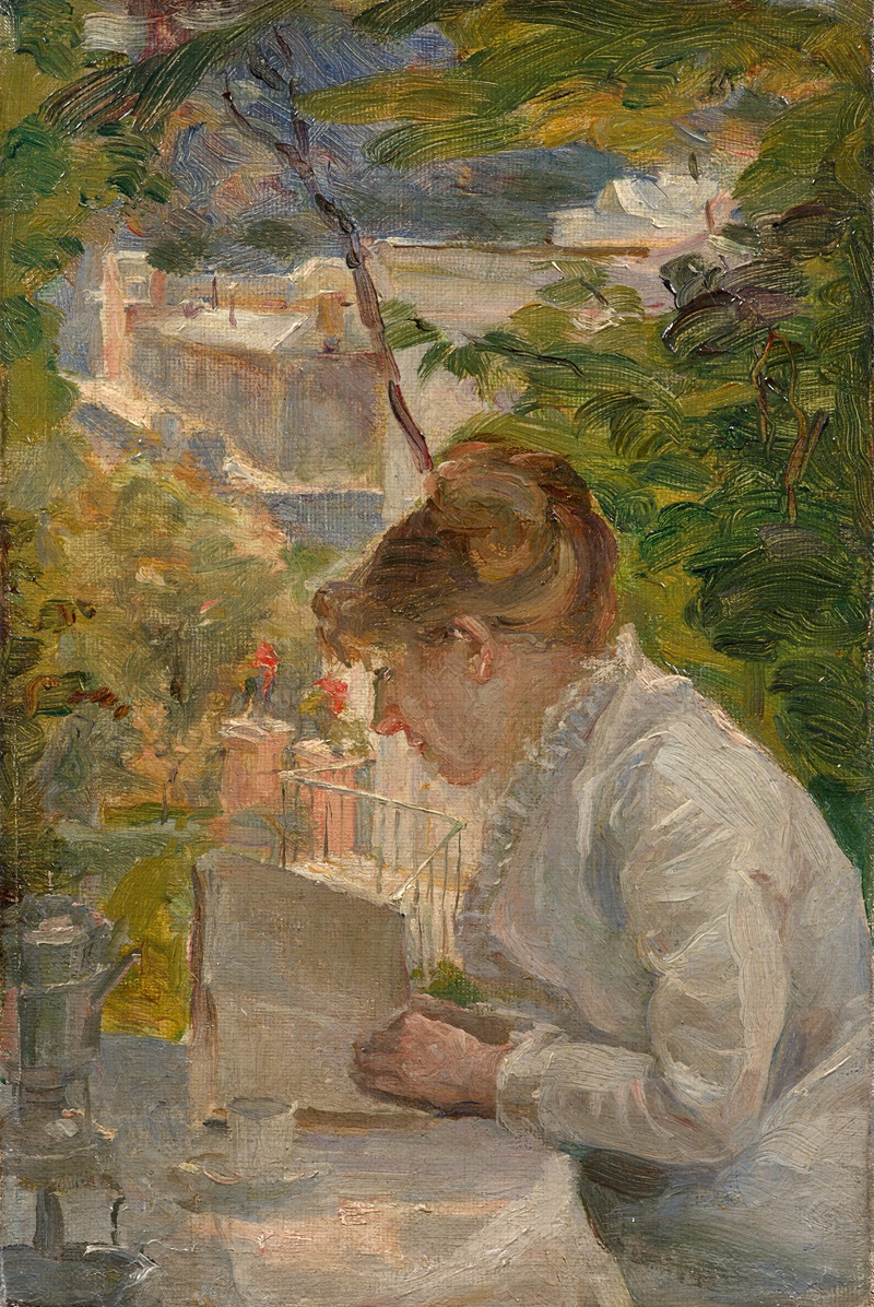 Marie Bracquemond - Study for ’La Tasse de café’