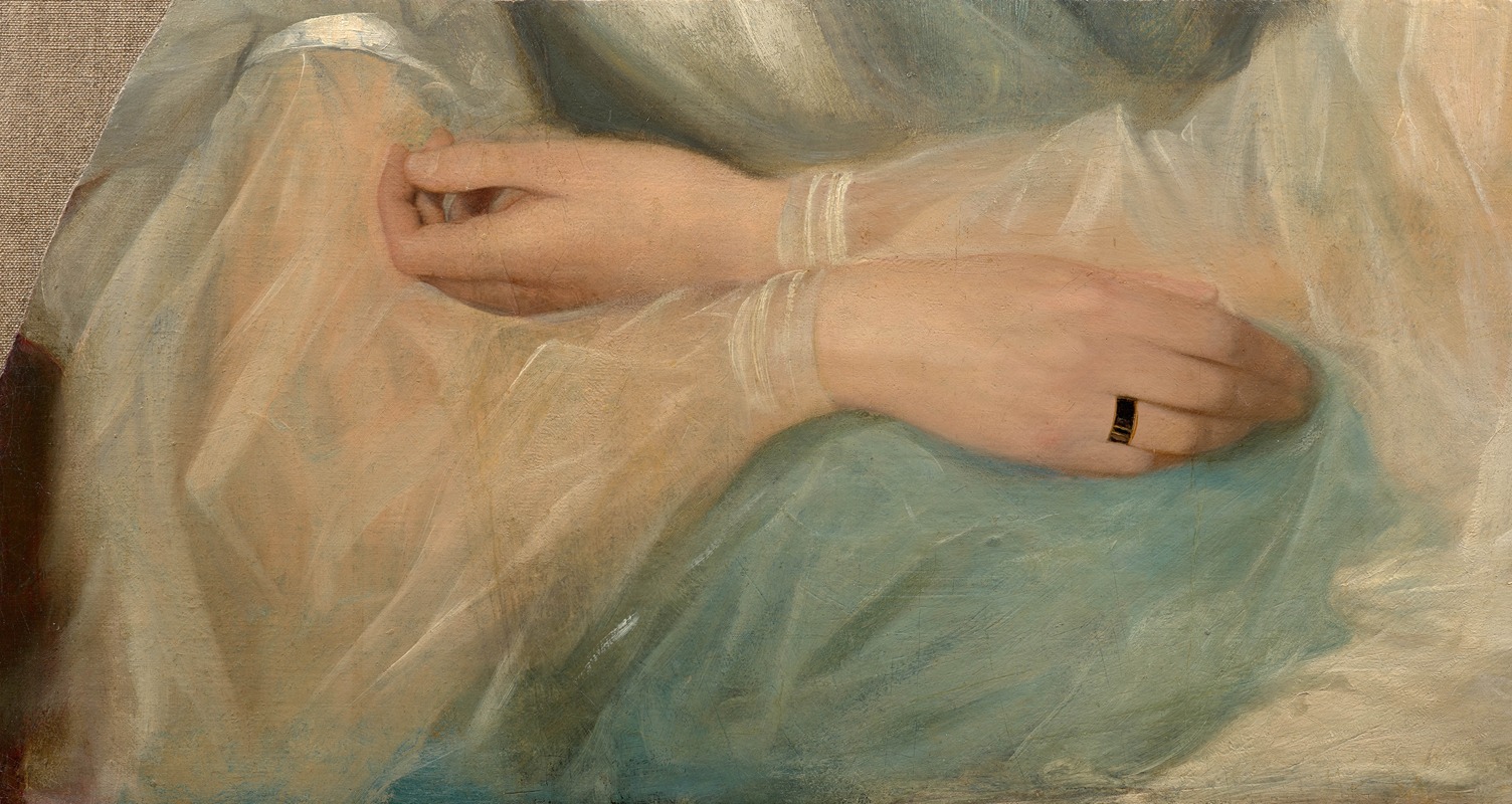 Marie Bracquemond - Study of hands