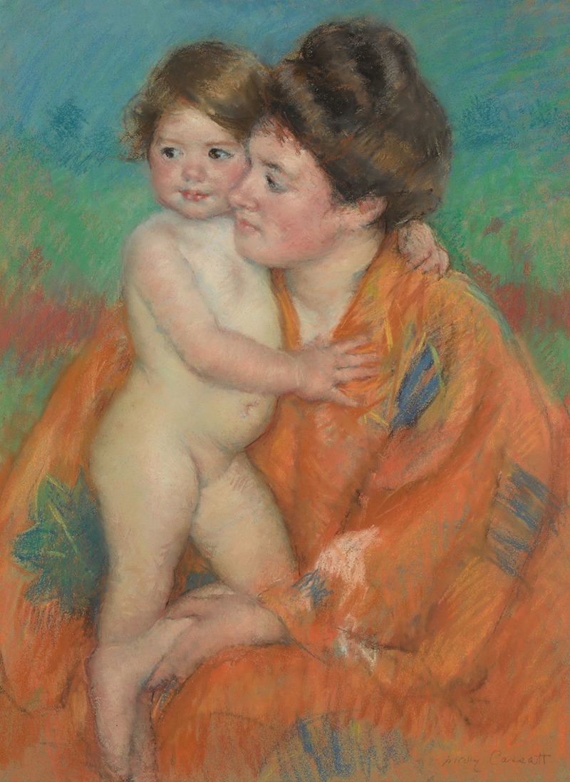 Mary Cassatt - Woman With Baby