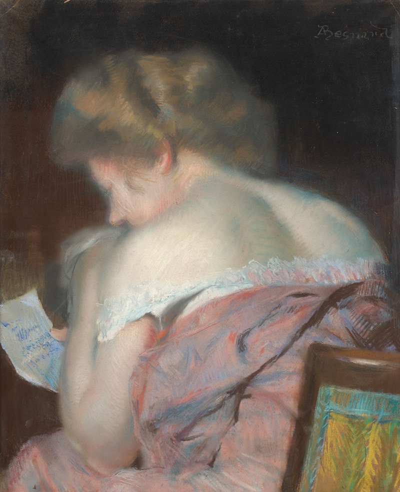 Albert Besnard - La lettre