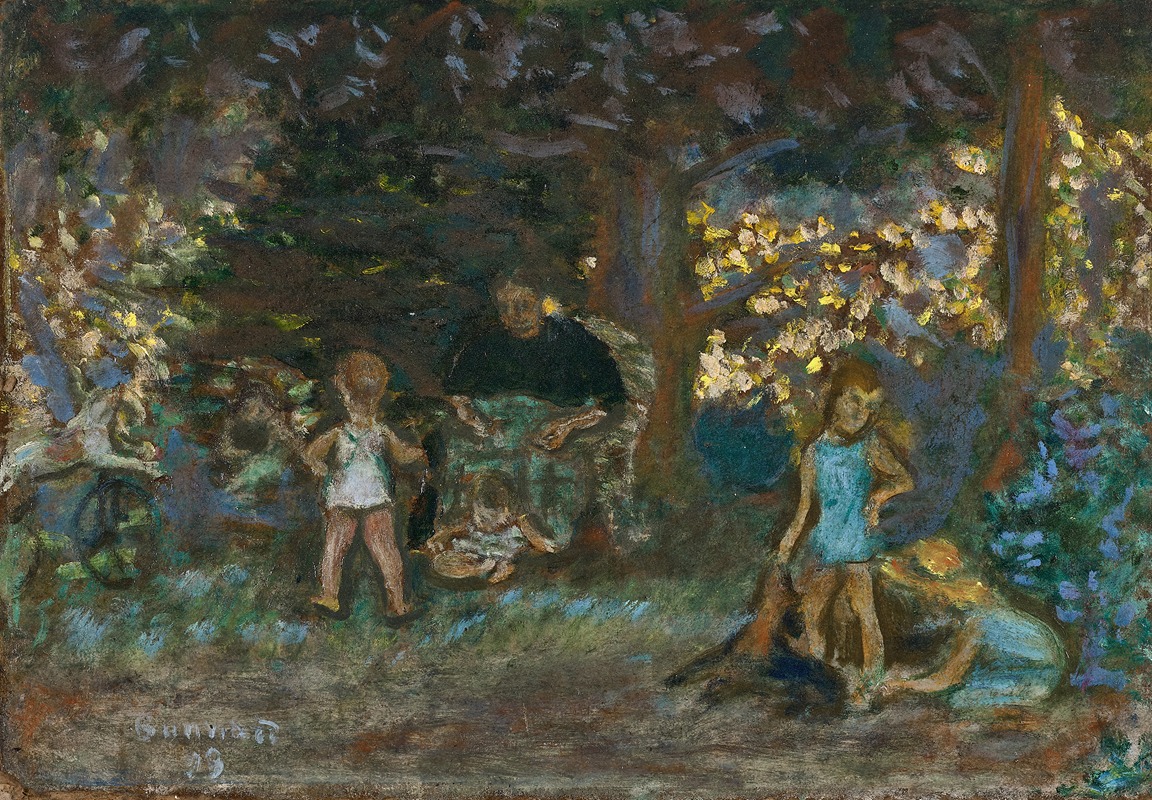 Pierre Bonnard - Jeux d’enfants (au Grand-Lemps)