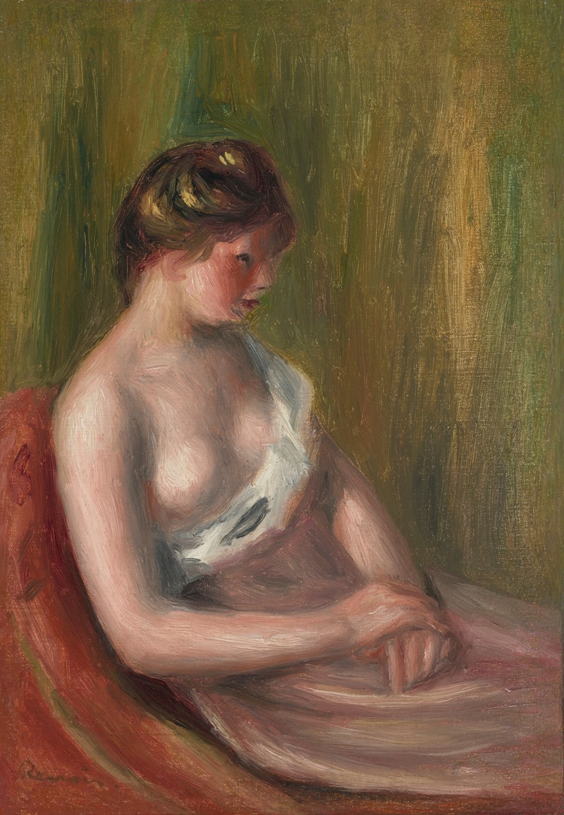 Pierre-Auguste Renoir - Femme assise