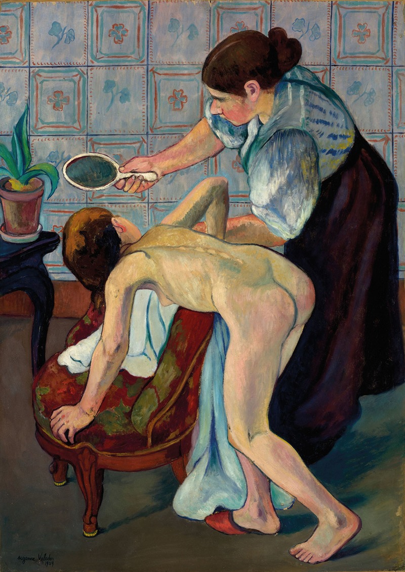 Suzanne Valadon - La petite fille au miroir