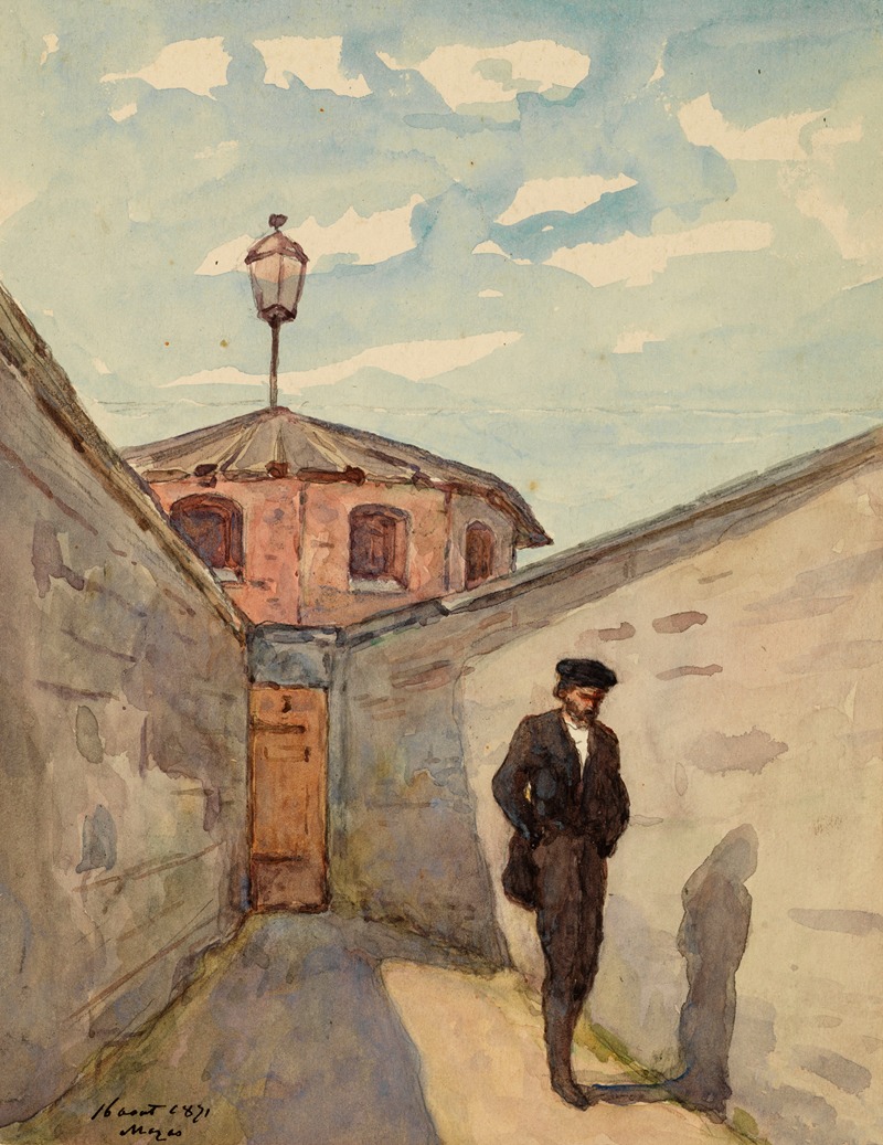 Armand Gautier - La prison Mazas, 12ème arrondissement, en 1871