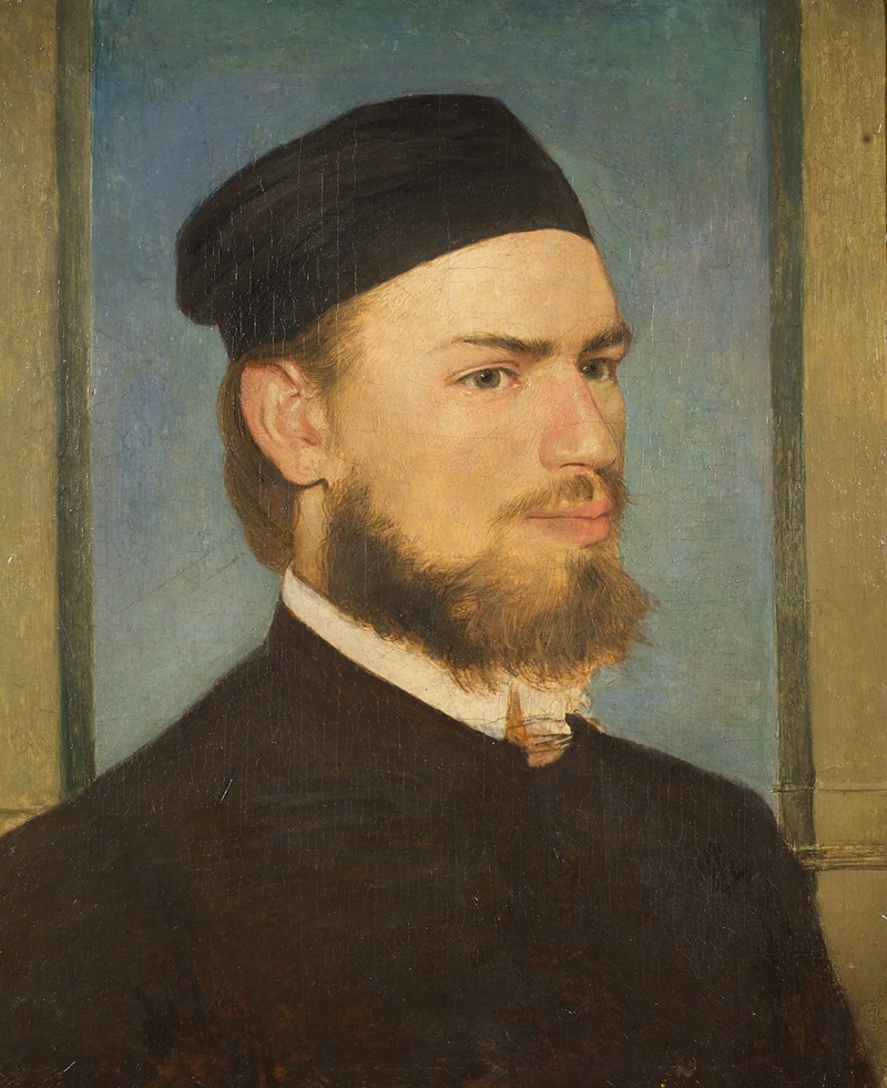 Arnold Böcklin - Der Maler Franz von Lenbach