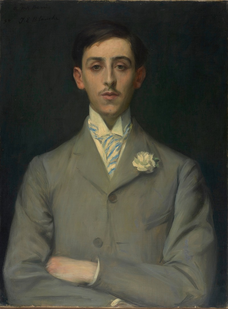 Jacques-Émile Blanche - Portrait de Maurice Barrès