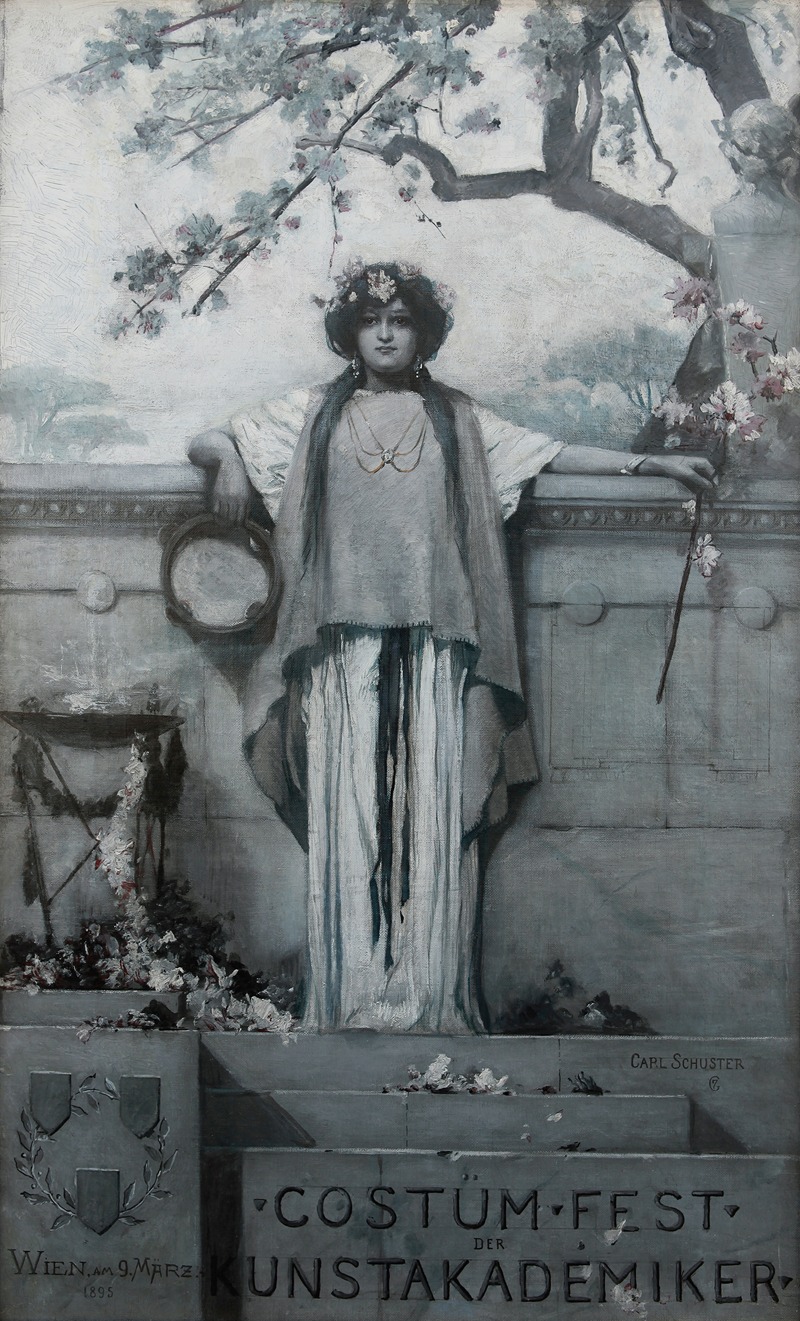 Karl Maria Schuster - Kostümfest der Kunstakademiker