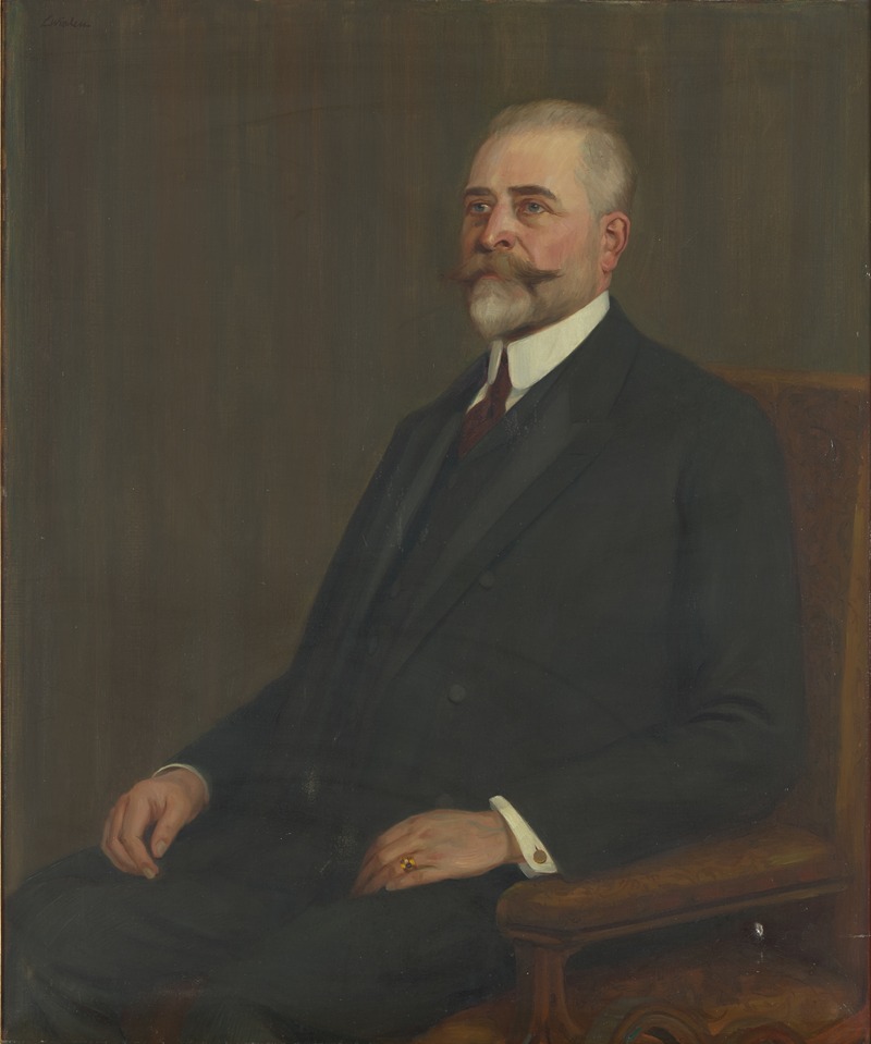 Ludwig Wieden - Seine Excellenz Moritz Graf Vetter von der Lilie, 1901-1907 Präsident des Abgeordnetenhauses