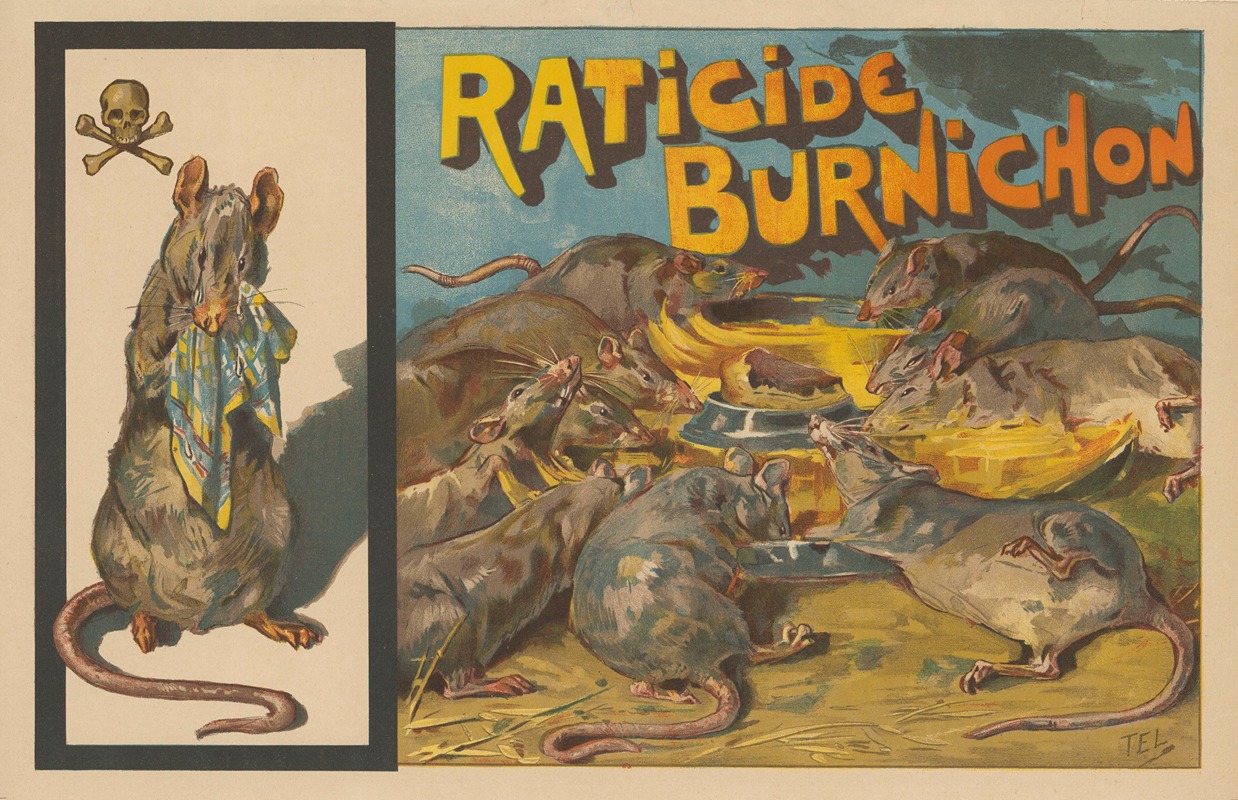 Théophile Alexandre Steinlen - Raticide, Burnichon