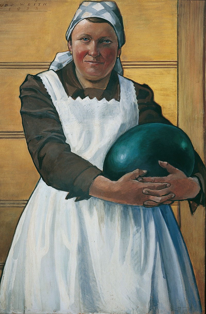 Udo Weith - Frau mit Melone