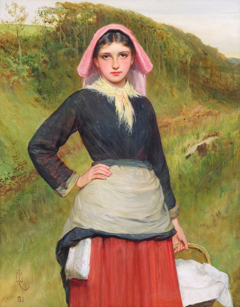 Charles Sillem Lidderdale - A Country Girl