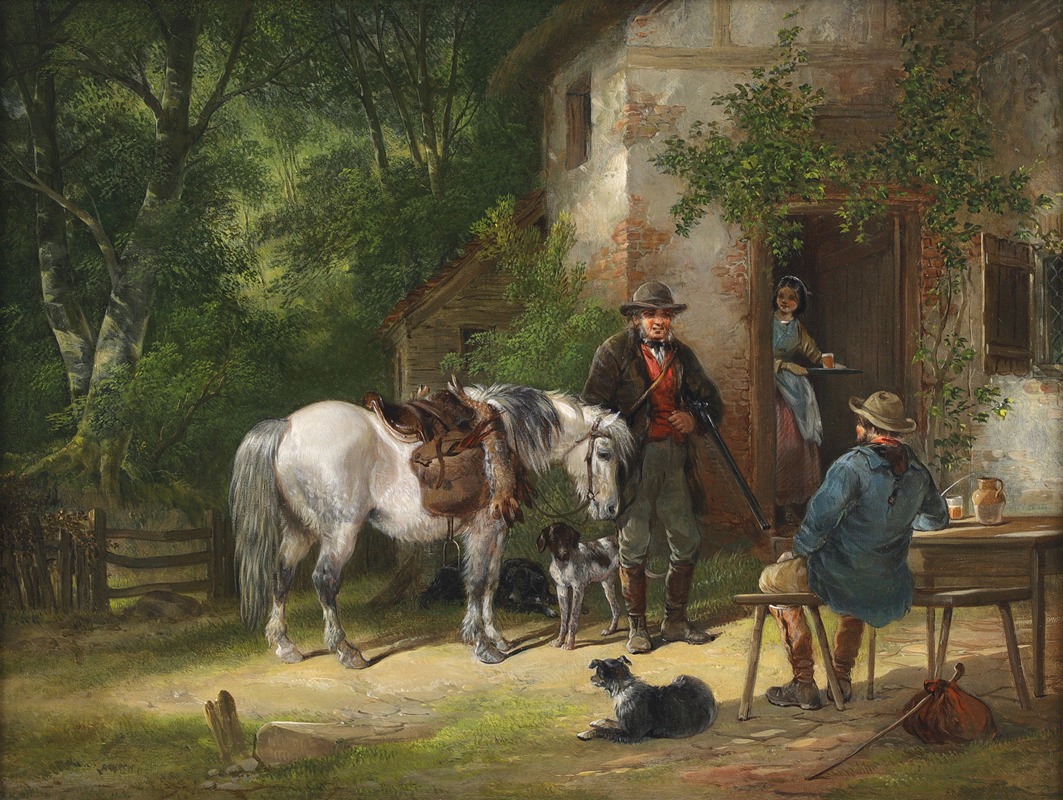 Henry Thring Shayer - The Sportsman’s Return