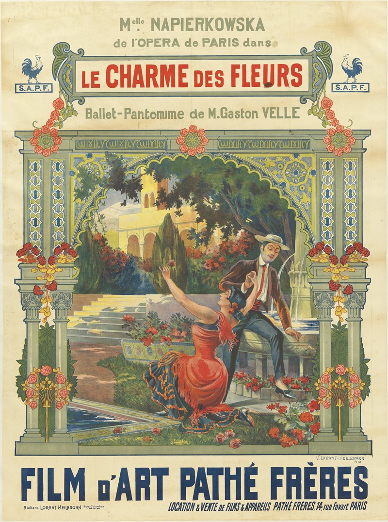 Vincent Lorant-Heilbronn - Le Charme des fleurs