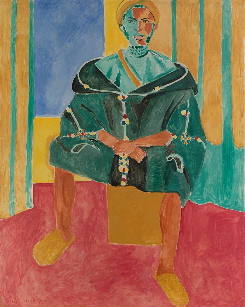 Henri Matisse - Seated Riffian (Le Rifain assis)