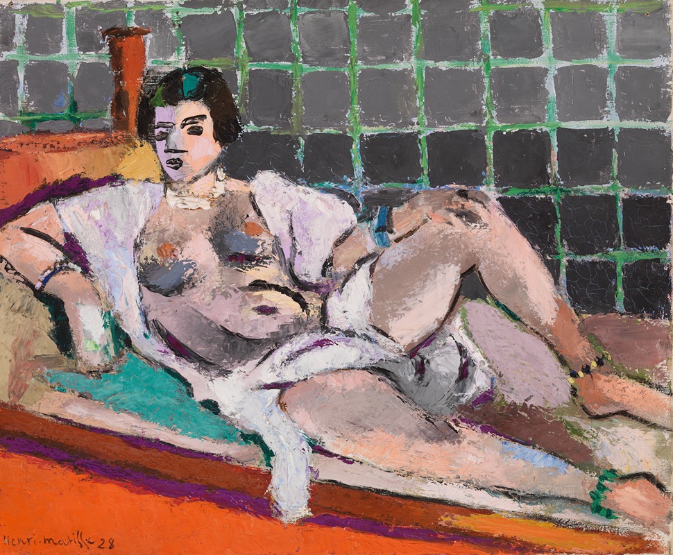 Henri Matisse - Reclining Odalisque (Nu étendu)