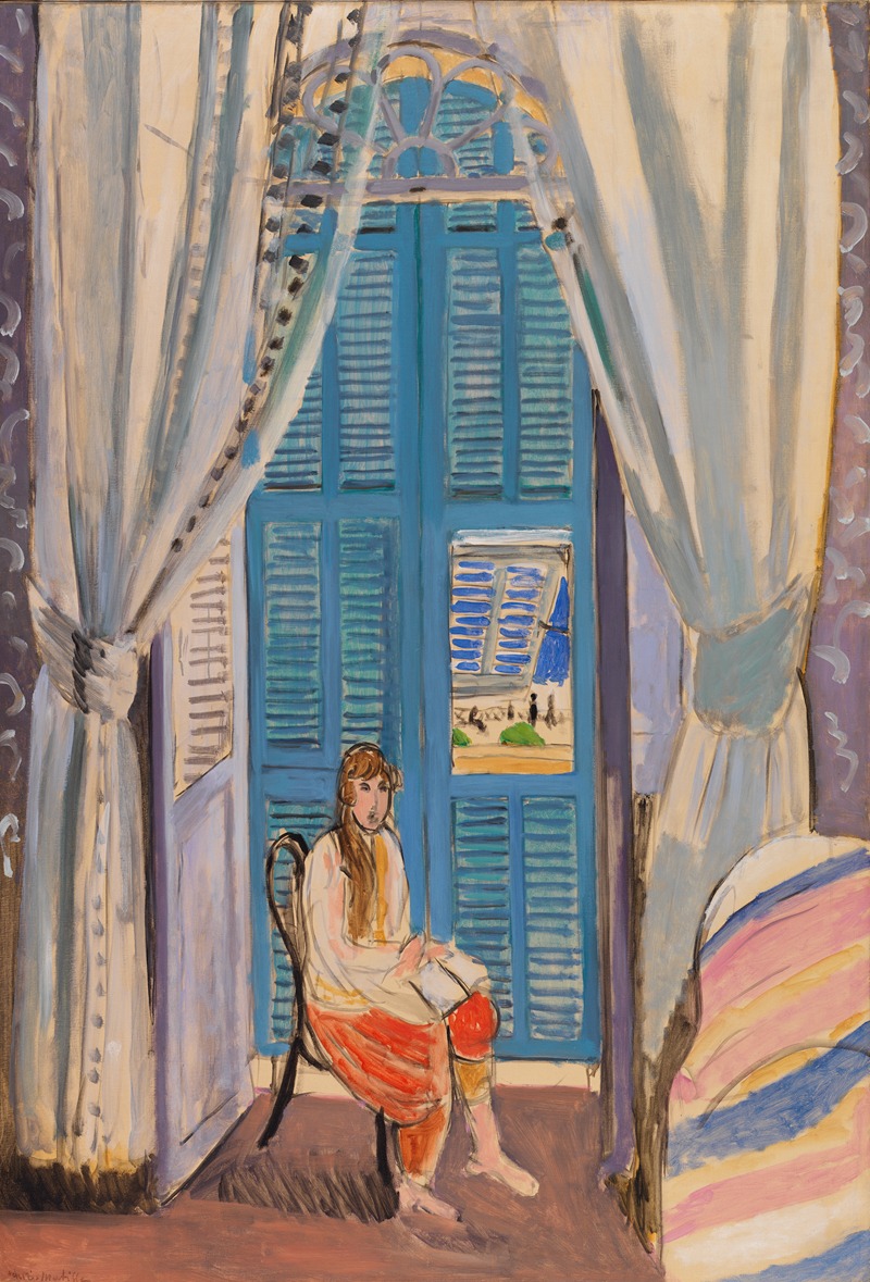 Henri Matisse - The Venetian Blinds (Les Persiennes)